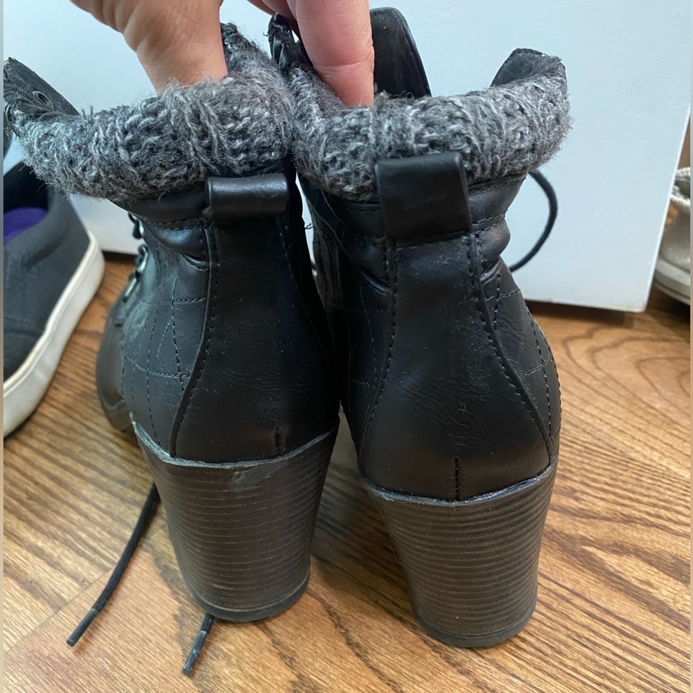 Black booties